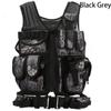 Men Military Tactical Vest Multi-pocket Detachable Army Combat Vest Adult/kid Hunting Jacket CS Airsoft Paintball Game Protective Gear
