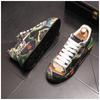 Мода Новые Мужские Роскошные Стразы Металлическая Пластина Платформа Высокие Топы Повседневные Лоферы Мужские Рок Панк Лоферы Кеды для Скейтборда Zapatos Hombre