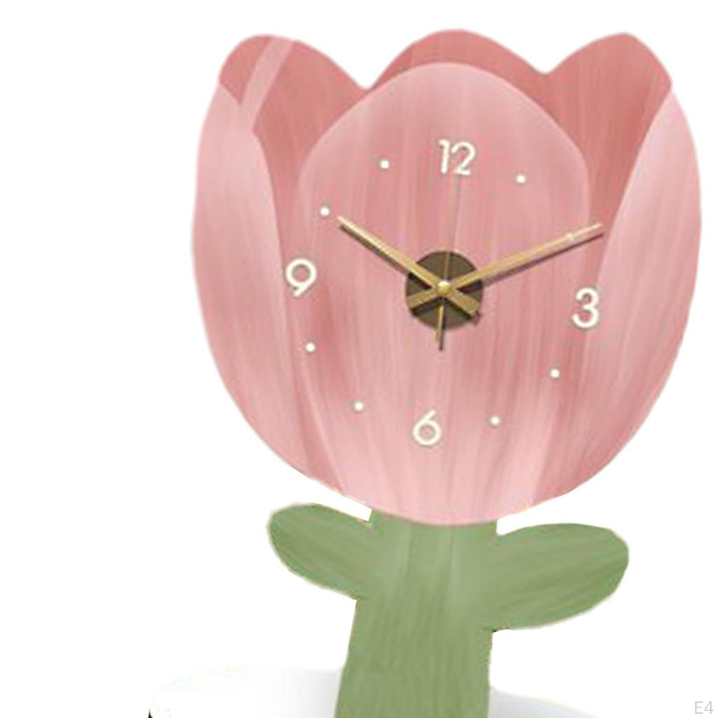 Декоративные аналоговые настольные часы, бесшумное нетикающее настольное украшение для полки, офиса, спальни,