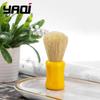 YAQI 22mm Joy Butterscotch Handle Men's Wet Bristle Shaving Brush - Premium Quality for Grooming And Facial Hair Care