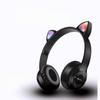 Беспроводная Bluetooth-гарнитура P47M с цветными кошачьими ушками