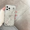 Корейский милый розовый цветок кристалл браслет-цепочка прозрачный мягкий чехол для Iphone 14 13 12 11 Pro Max прекрасный противоударный чехол с цветочным принтом