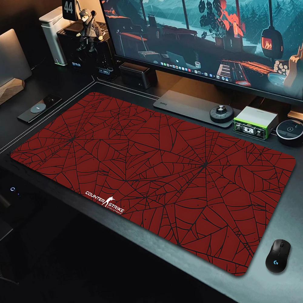 Игровой коврик для мыши CSGO Большой утолщенный удлиненный офисный коврик для клавиатуры Подставка под запястье Креативный коврик для стола с рисунком для мальчиков fps игра киберспорт