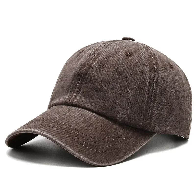 Women Men Cotton  Fashion Snapback Solid Baseball Cap Autum Winter Hat Outdoor Simple Vintag Visor Casual Cap Hat For Women Men