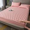 Super Waterproof Bed Fitted Sheet Thicken Mattress Cover Anti-slip Bedspread Quilted Bed Cover Mattress Protector For Home(No Pillowcase)