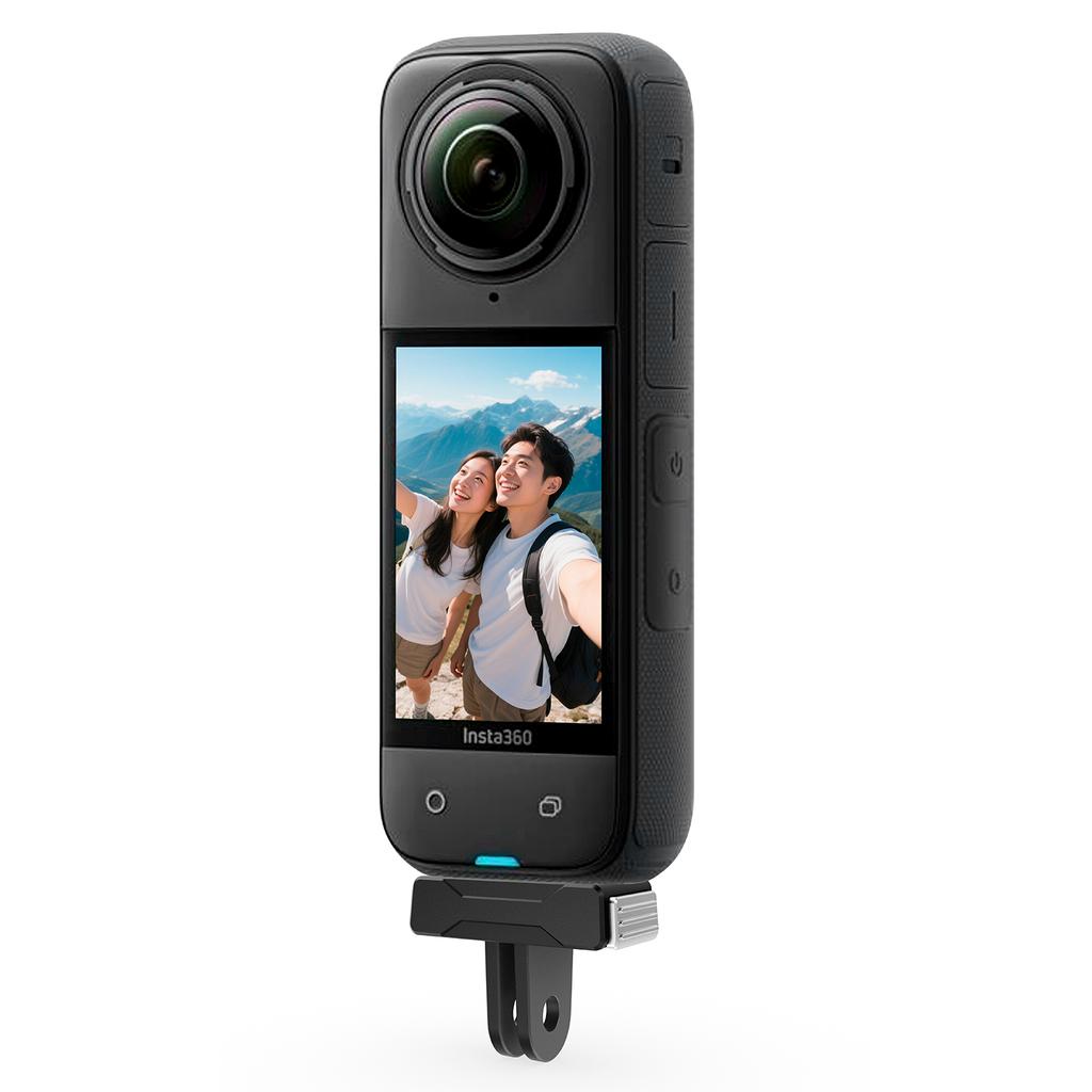 Магнитное быстросъемное базовое крепление для Insta360 X5/Ace Pro/Ace Pro 2 Магнитный адаптер Держатель для езды Аксессуар для спортивной камеры