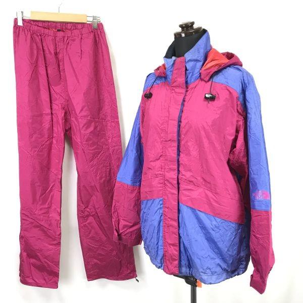 The North Face Нейлоновая куртка и брюки Gore-Tex Женский M Розовый Дождевой комплект(ИСПОЛЬЗОВАЛ)
