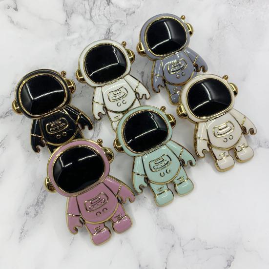 Desktop Stand Folding Adjustment Strong Bearing Multifunctional Angle Non-skid Support Cellphone Multi-functional Electroplated