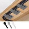 10Pcs Under Desk Cord Organizer Adjustable Data Cable Storage Space Saving Cable Organizer  Wall
