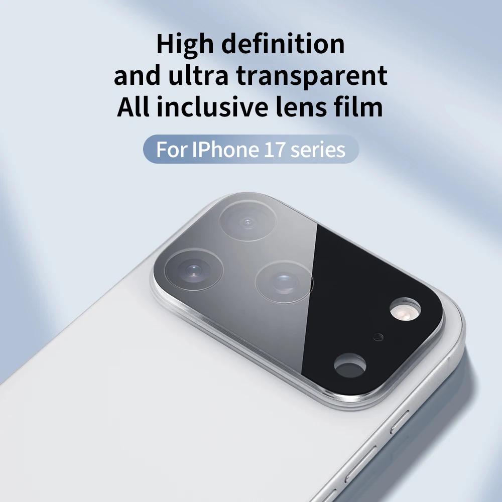 1-10 шт. Для Apple iPhone 17 Pro Max 3D HD Защитная пленка для экрана объектива камеры Для IPhone17 17promax 17Air Защитная пленка, устойчивая к царапинам