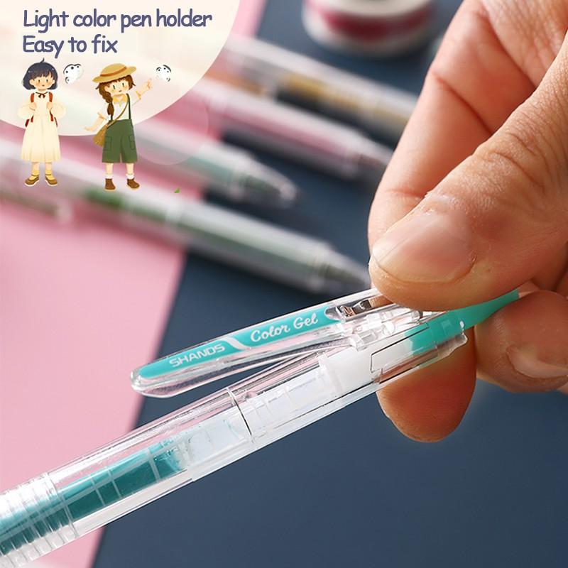 9 шт. набор гелевых ручек Esthete, винтажные принадлежности для письма Morandi, цветные чернила, нейтральные ручки, милые канцелярские принадлежности, прекрасный подарок