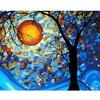 Frame Painting By Numbers For Adults Kit Abstract Tree Acrylic Paint Numbers Landscape For Home Decors 40x50
