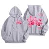 Women's Fashionable Loose-fitting Casual Long-sleeved Hooded Printed Sweatshirt