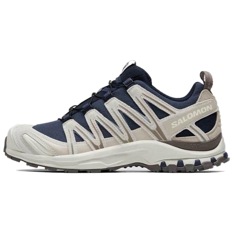 SALOMON XA PRO 3D Нескользящие Дышащие Легкие Низкие Уличные Кроссовки Унисекс Темно-Синие 477918