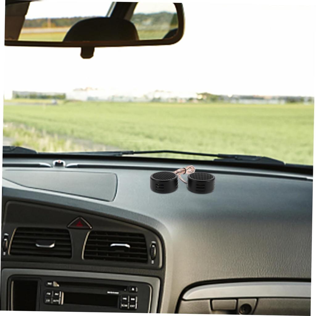 WEKADRIN 1 Pair Car Tweeters Durable Speakers Speaker Set Dome Tweeters Mini Car Speakers