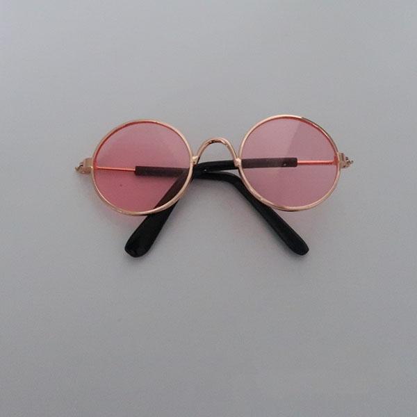 Luxury Glasses Pet Dog Pearl Sunglasses Headdress Pearl Sunglasses Eye Wear Glasses For Small Dog Cat Photos Props Accessories