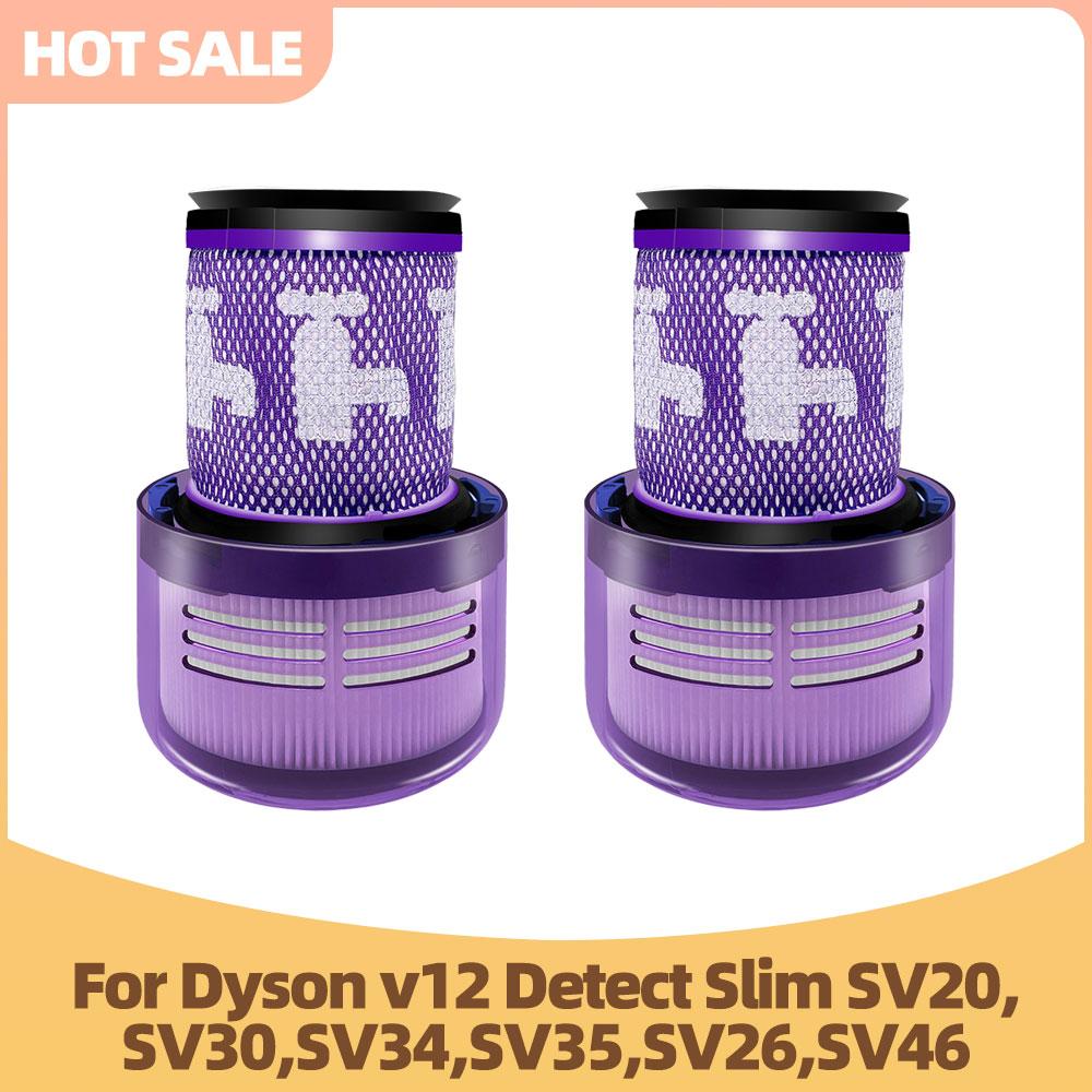 Filter Compatible For Dyson v12 Detect Slim SV20,SV30,SV34,SV35,SV26,SV46 Vacuum Cleaner Spare Parts Not Fit For SV12