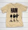 Коллекция плакатов Haim Подарок для фанатов S–5XL Унисекс Песочная футболка MD391 Унисекс футболка