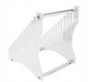 Vinyl record stand acrylic cabinet organizer shelf for records
