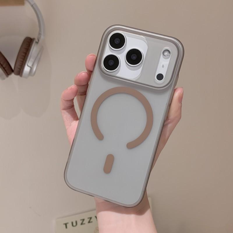 Suitable Apple 17promax Phone Case Simple PC Hard IPhone 17Air Anti Drop 17pro Magnetic Protection