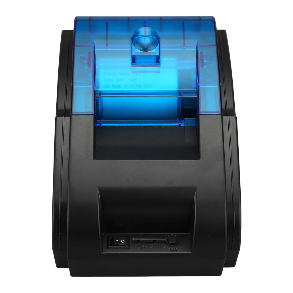 Термопринтер чеков 58 мм USB Bluetooth Настольный принтер чеков для коммерческого использования