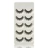 5 Pairs Makeup Lady Thick Long Natural Looking False Eyelashes Fake Eye Lashes