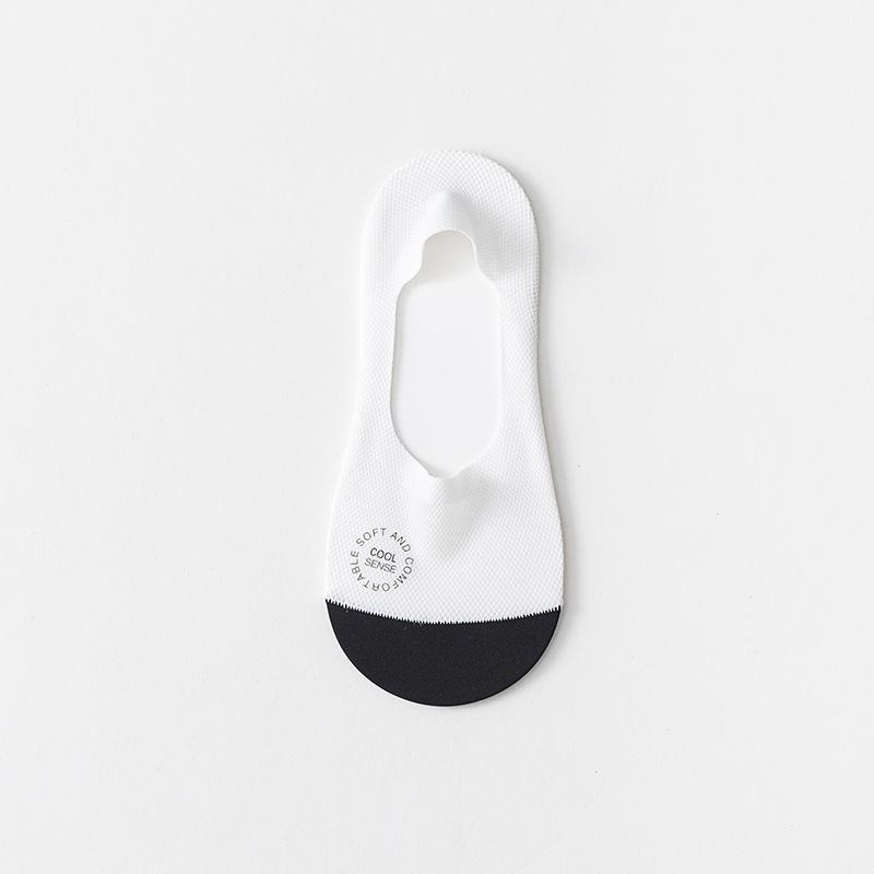 Женские летние ультратонкие хлопковые носки с ледяным экраном для глаз, дышащие, с невидимой пяткой