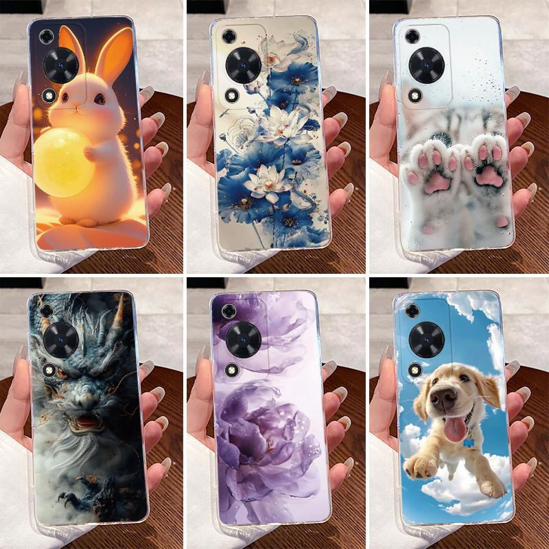 Чехол для Huawei Nova Y63 Y72 Y72S Чехол Роскошный Дракон Милый Крутой Мальчики Девочки Прозрачный Мягкий Силикон ТПУ Чехлы для Телефона Задняя Крышка