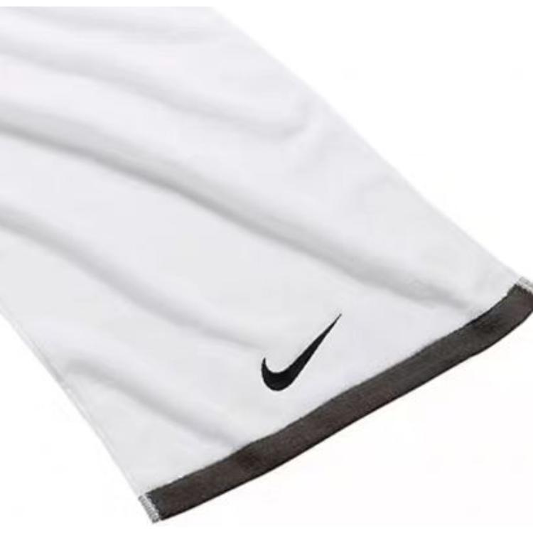 Nike Полотенце Белое Баскетбольное Оборудование Унисекс Влагоотводящее Удобное AC2088-101