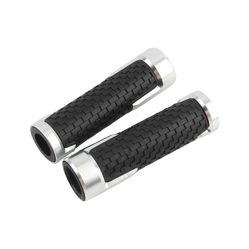 7/8" 22 мм Рукоятки руля мотоцикла CNC Алюминий Для Vespa Yamaha Honda Suzuki Kawasaki Универсальные Руль Скутер Тюнинг Запчасти