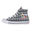 Hello Kitty x Chuck Taylor All-Star Черно-бело-розовые Унисекс Кроссовки Бело-розовые A17697C