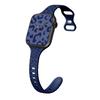 Тонкий ремешок для Apple Watch Band 40 мм, 41 мм, 42 мм, 38 мм, 49, 44 мм, 45 мм, силиконовый браслет с гравировкой Correa Series 8, 7, 6, 9, 5, 4, 3 SE Ultra