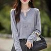 Женский кашемировый свитер Qinghe Cashmere 50% шерсть 50% шелк Женский осенне-зимний кашемировый пуловер Мягкий и теплый