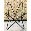 Винтажное кожаное кресло-бабочка ручной работы Relax Arm Chair SleeperSeat{Only Frame}