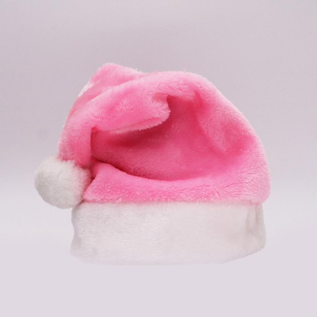 Рождественская бархатная шапка Санты унисекс, удобная, креативная, разноцветная, для взрослых и детей, рождественская шапка для рождественской праздничной вечеринки