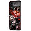 Чехол-мультфильм аниме Chainsaw Man для Samsung Galaxy Z Flip 4 Z Flip 3 5G ZFlip3 ZFlip Flip4 Flip3 ZFlip4 Черные чехлы Funda