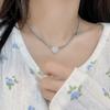 Цепочка Love Collarbone из титановой стали Love, многослойное ожерелье, ювелирное украшение, ожерелье Best Friend