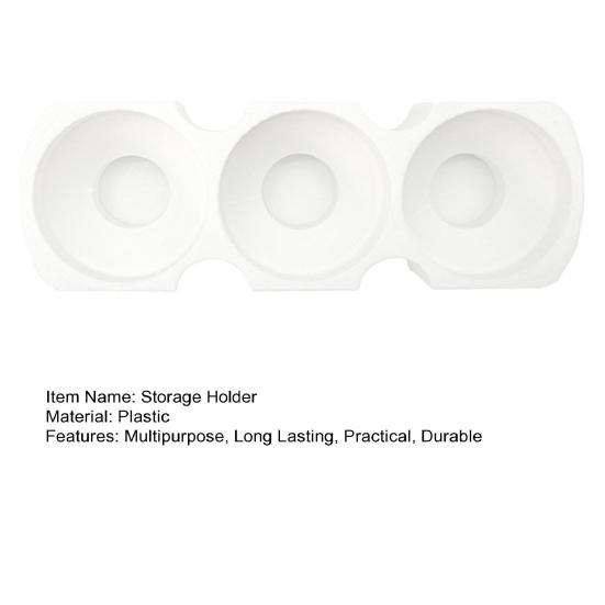 Toothpaste Holder Anti-Slip Squeeze Bottle Organizer Smooth Edge Portable Multipurpose Condiment Container Storage Holder