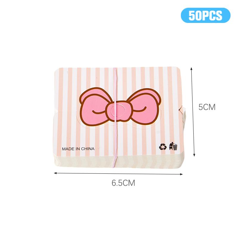 50шт милые аксессуары для волос картонные этикетки для карточек с плоским ртом сумка для карточек