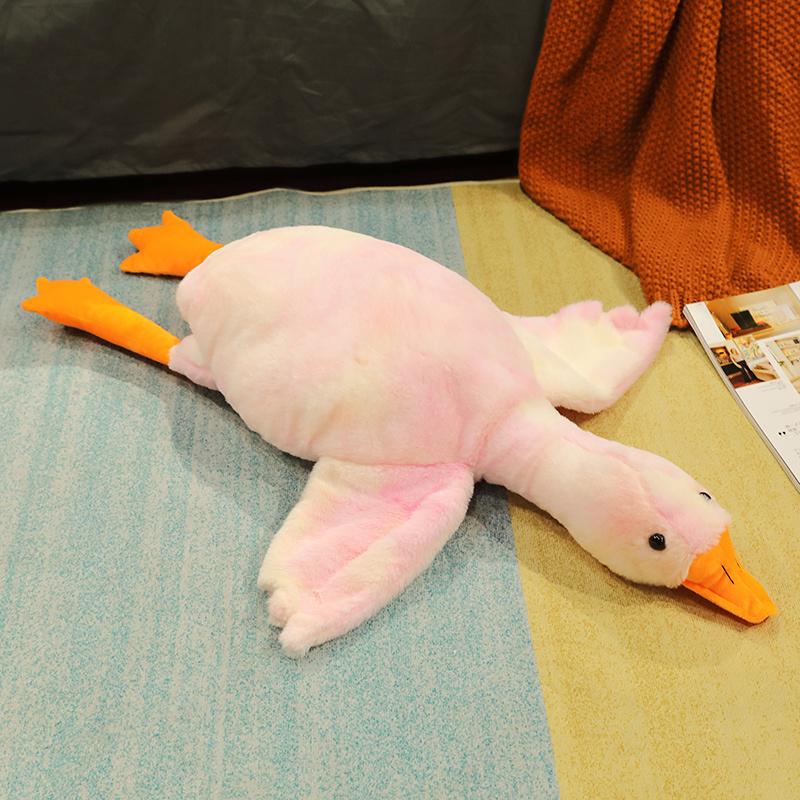 50-190 см милый большой белый гусь плюшевая игрушка Kawaii огромная утка подушка для сна мягкая мягкая кукла подарок на день рождения для девочки