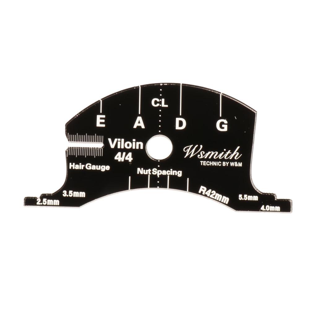 Violin Bridge Multifunctional Template Reference Tool for Cello Viola 4/4 Violin