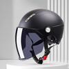 2025 Motorcycle Helmet Woman Electric Motor Car Scooter Bike  Half Helmet Anti Safety Hat Bicycle Cap With Goggles Men