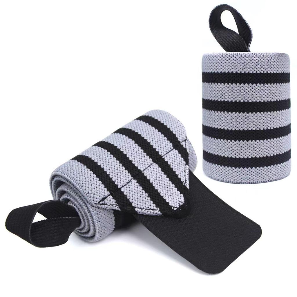Hot Popular Unisex Polyester Wrist Straps Anti-Slip Adjustable Portable Breathable Workout Lifting Support Band Gym Strap No