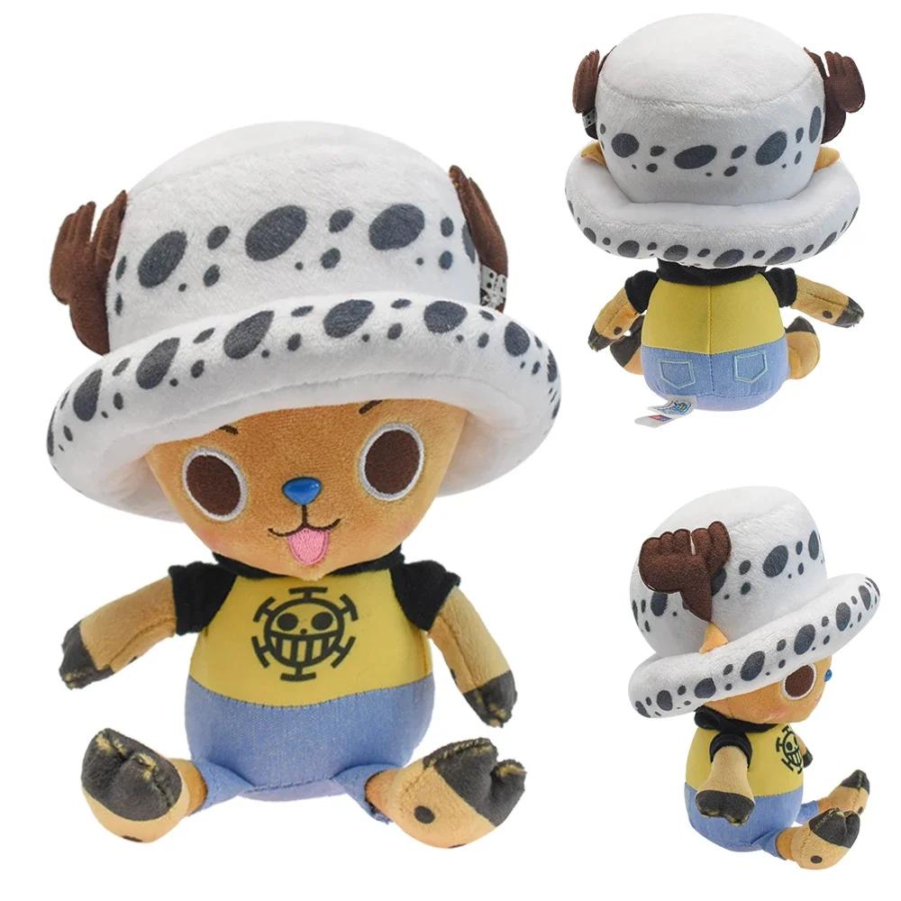 One Piece Original Plush Toy Luffy Chopper Ace Roronoa Zoro Cartoon Anime Cute 8 Inch Stuffed Doll for Kids Xmas Gifts 20CM