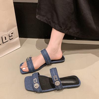 Модные тапочки Повседневная обувь с леопардовым принтом Слиперы Женские шлепанцы Большой размер Люкс 2025 Плоские леопардовые Женская обувь Тапочки Повседневные Большой размер Шлепанец