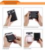 4-секционный корпус Power Bank для аккумуляторов 18650 с двумя USB, без пайки