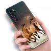 Horses Running Case For Huawei NOVA 8 9 Pro 8i 7i 7SE Y60 5T Mate 40 30 20 10 Lite Honor 50 30 Premium Pro Plus 30S Black Cover