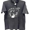 Vintage 80s Stop!! Hibari-kun Anime T-Shirt Hisashi Eguchi City Pop Promo Tee Black