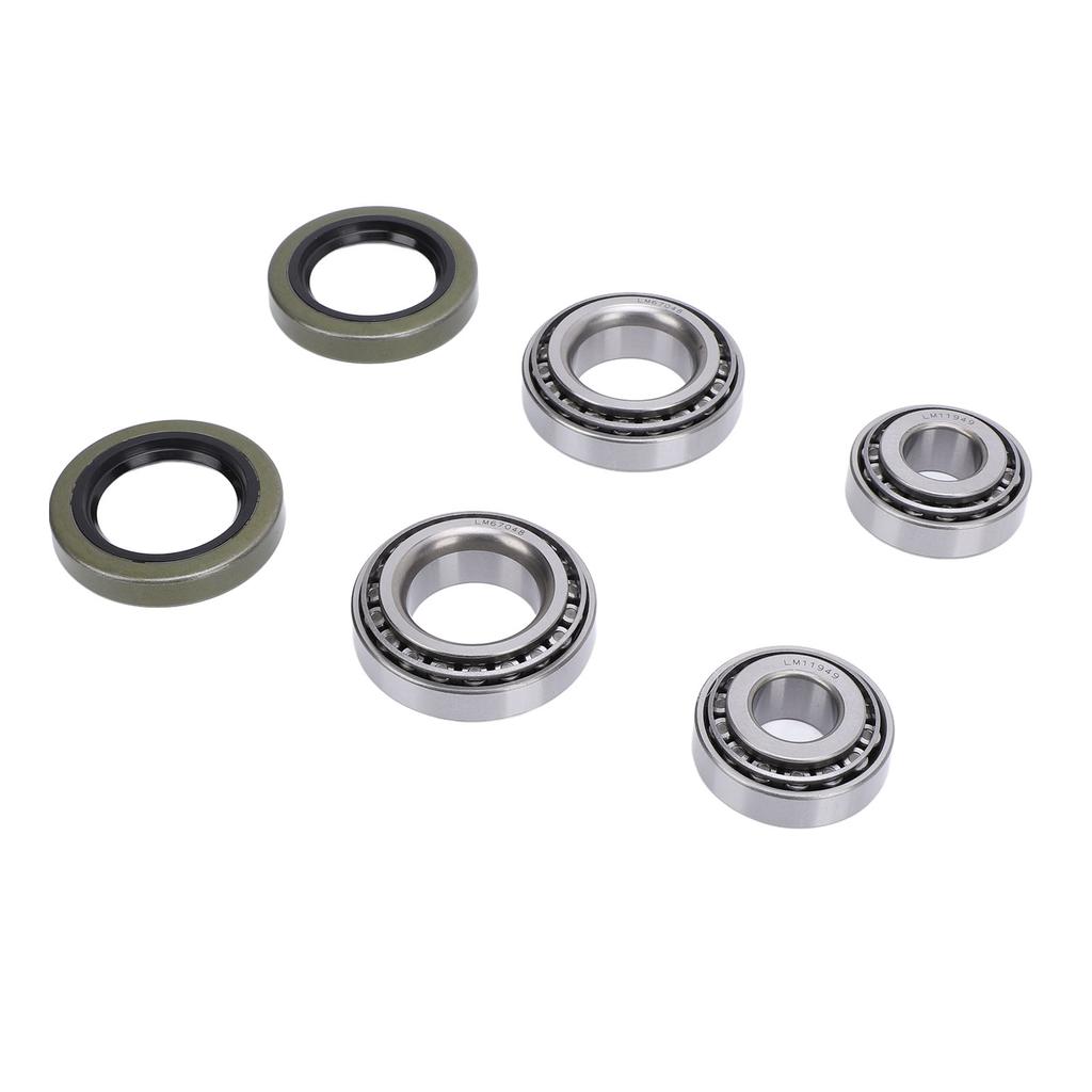 2 комплекта подшипников ступицы колеса прицепа с защитой Professional LM11949 LM11910 для 1 1/4 дюйма 3/4 дюйма A