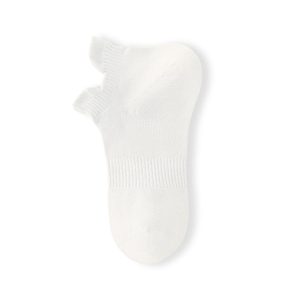 Мужские весенне-летние тонкие спортивные дезодорирующие носки из сетчатого хлопка 5A с антибактериальным эффектом и влагоотведением